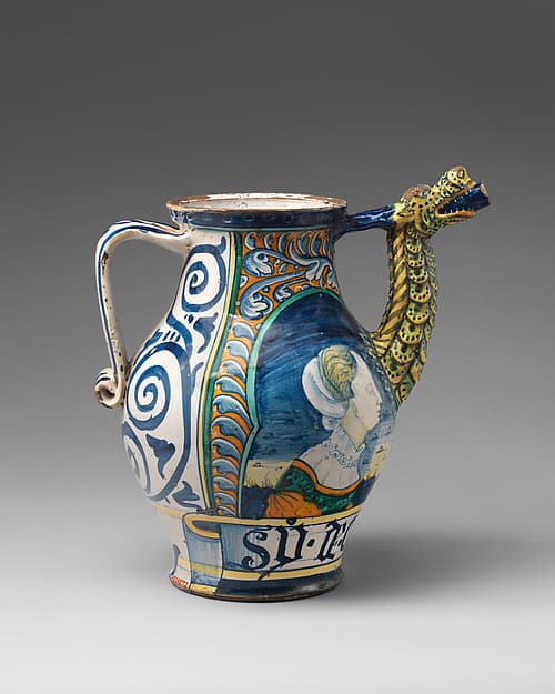 Drug pot (one of a pair), by Orazio Pompei