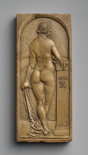 Female Nude Seen from Behind, by Albrecht Dürer