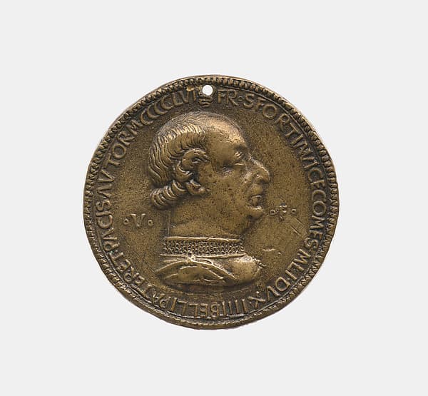 Francesco I Sforza 1401-66, Duke of Milan 1450-66, by Gian Francesco Enzola