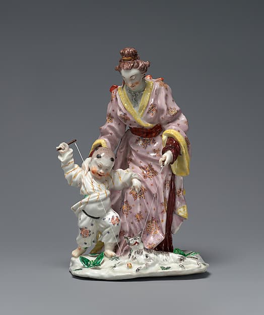 Mother and Child, based on the print, “Le mérite de tout pais”, by Chelsea Porcelain Manufactory