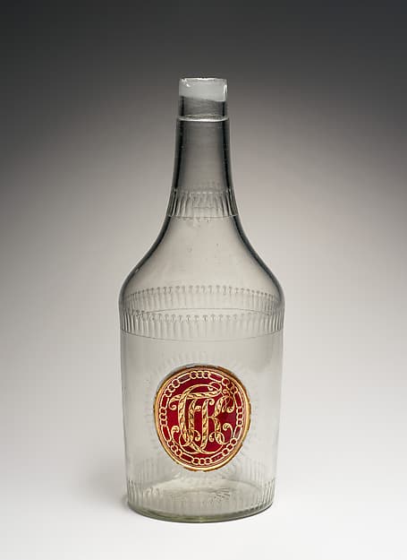 Bottle, by Johann Joseph Mildner