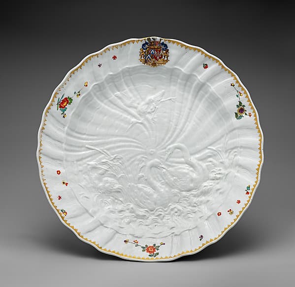 Dish (part of a service), by Meissen Manufactory