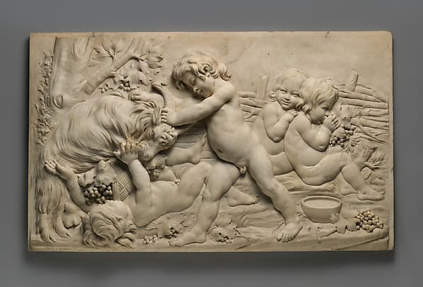 Autumn (one of a set of four), by Edme Bouchardon
