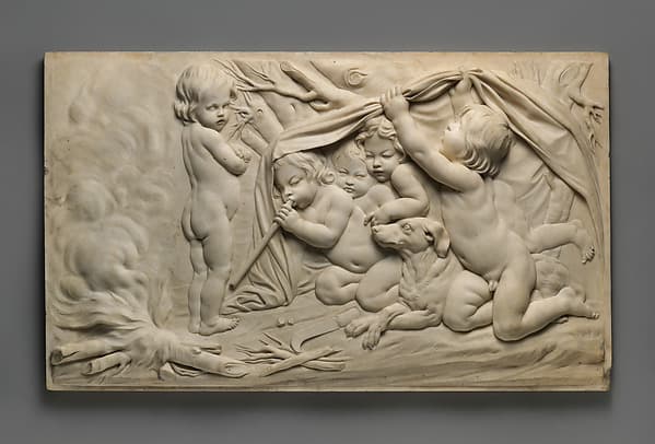 Winter (one of a set of four), by Edme Bouchardon