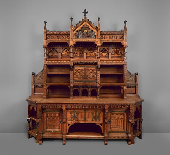 Sideboard, also known as the Pericles Dressoir, by Bruce J. Talbert