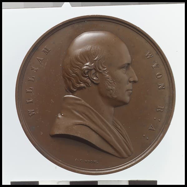 William Wyon, by Leonard Charles Wyon