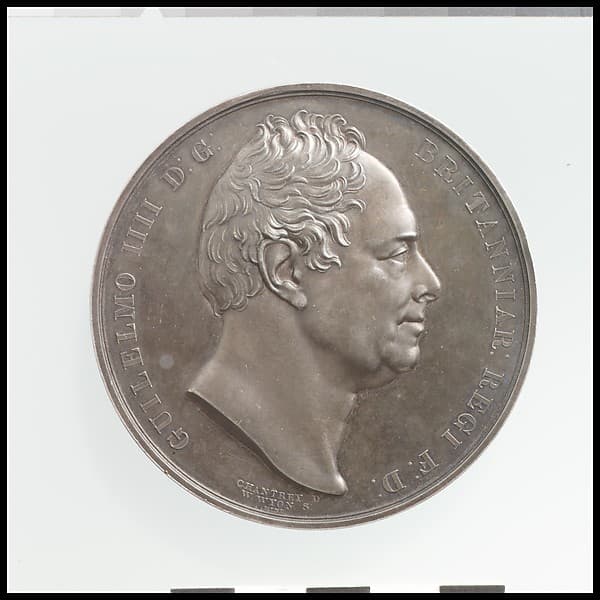 William IV, by William Wyon