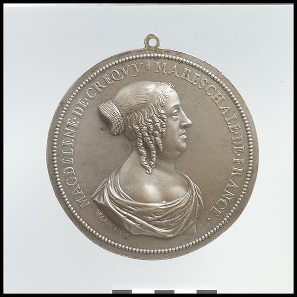 Madeleine de Créquy, Maréchale de Villeroy, by Claude Varin