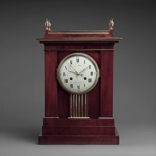 Clock, by David Roentgen