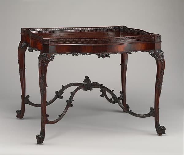 China table, by Thomas Chippendale