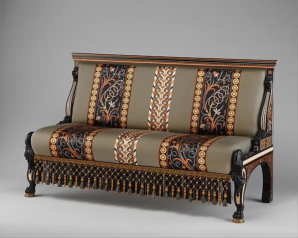 Settee, by Sir Lawrence Alma-Tadema