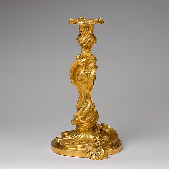Pair of candlesticks (flambeaux or chandeliers), by Juste Aurèle Meissonnier