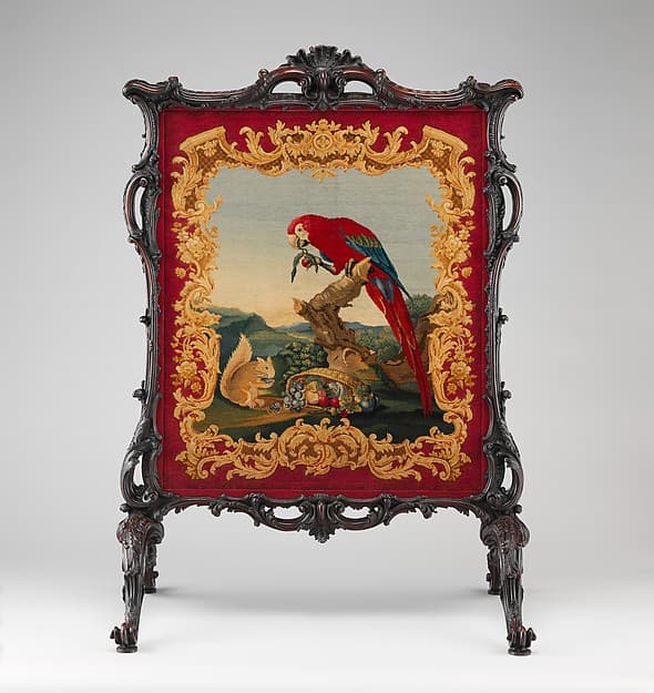 Cheval fire screen, by Thomas Moore