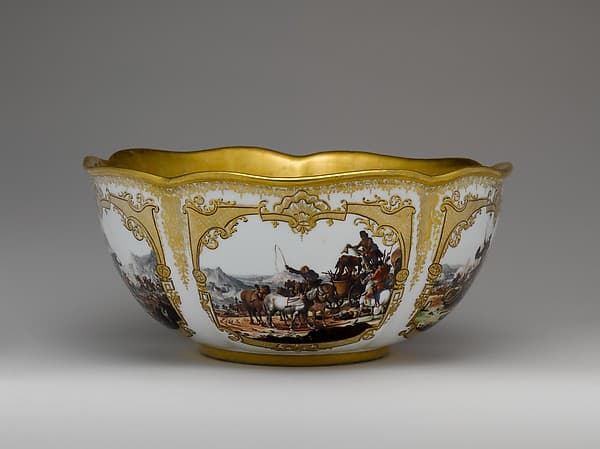 Bowl, by Meissen Manufactory