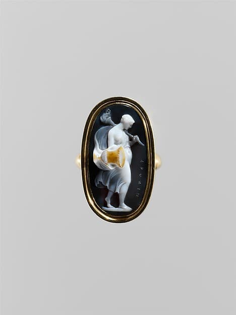 Young woman with a torch and vase, by Giovanni Pichler