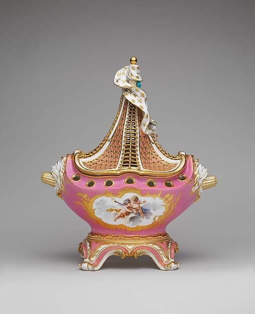Potpourri vase (pot-pourri à vaisseau), by Sèvres Manufactory