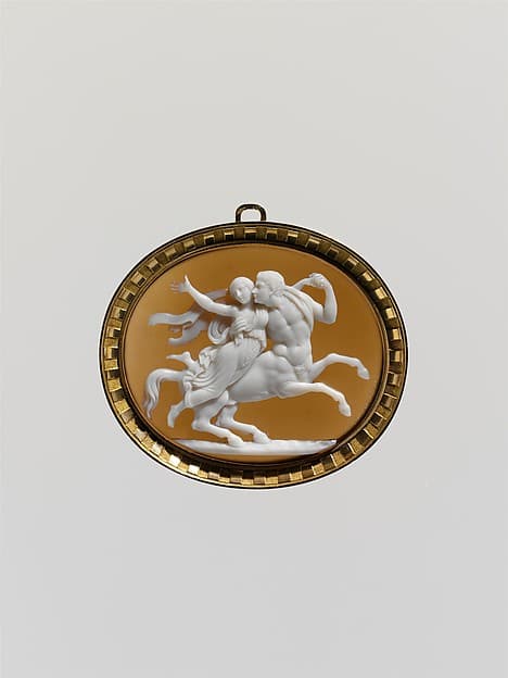 Nessus Abducting Dejanira, by Giuseppe Girometti