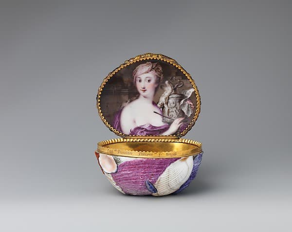 Snuffbox, by Capodimonte Porcelain Manufactory