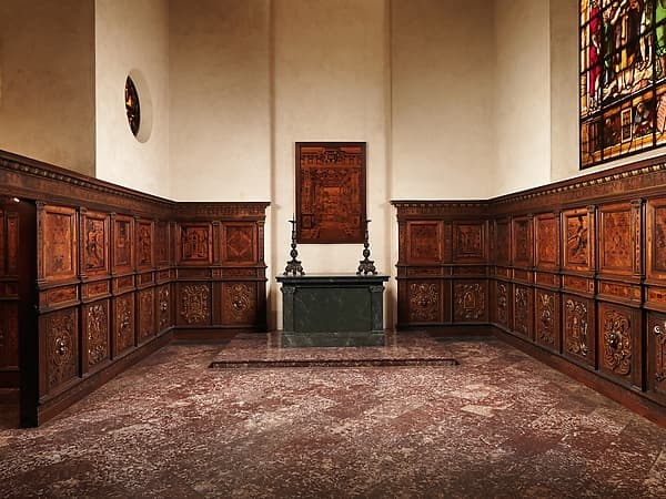 Chapel from Le Château de la Bastie d'Urfé, by Fra Damiano da Bergamo (Damiano di Antoniolo de Zambelli)