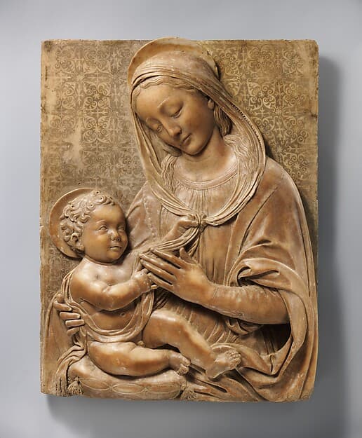 Madonna and Child, by Benedetto da Maiano