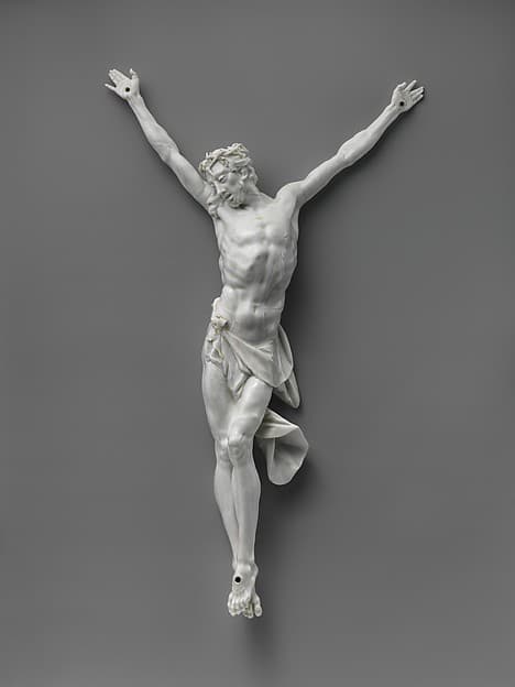 Corpus from a Crucifix, by Nymphenburg Porcelain Manufactory