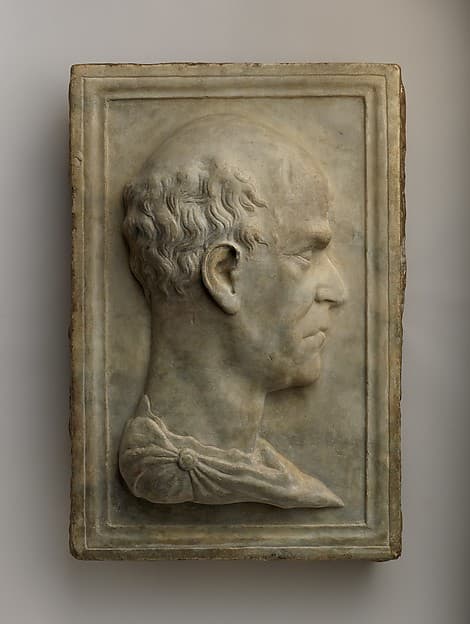 Giovanni Gioviano Pontano (1426–1503), by Adriano Fiorentino (Adriano di Giovanni de' Maestri)