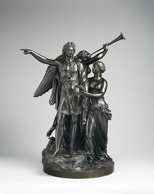 Allegory of the Maréchal de Villars’s Victory at Denain, by Louis Simon Boizot
