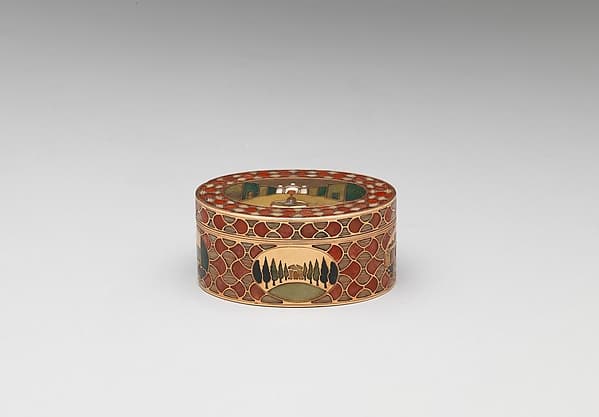 Snuffbox, by Johann Christian Neuber