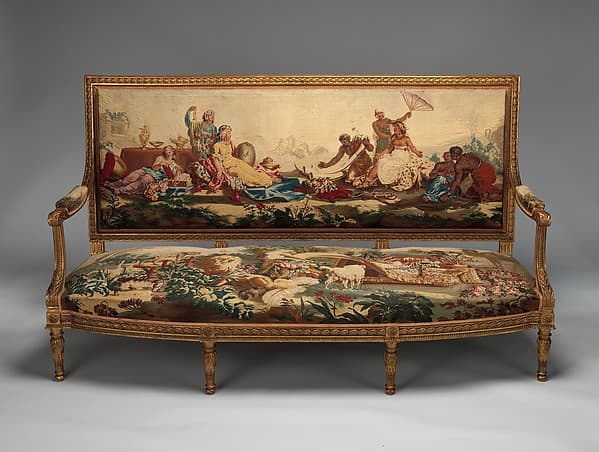 Settee, by Beauvais