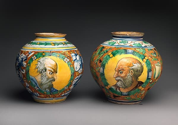 Storage jar (one of a pair), by Domenico Veneziano