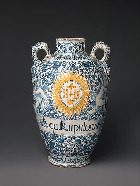 Drug vase (one of a pair)