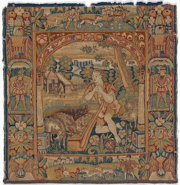 "The Repentance of the Prodigal Son" from a set of six of The Parable of the Prodigal Son, by Anonymous Workshop, British
