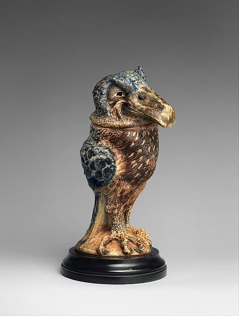 Jar in the form of a bird, by R. W. Martin and Brothers