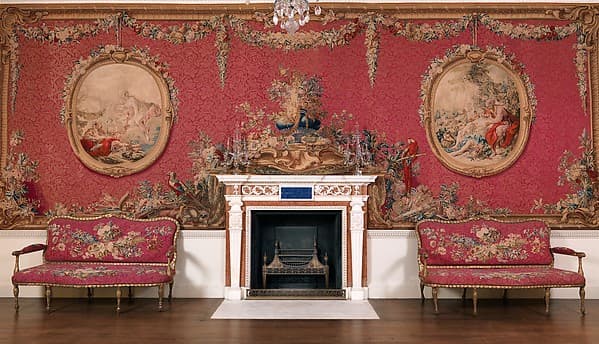 Tapestry Room from Croome Court, by Robert Adam