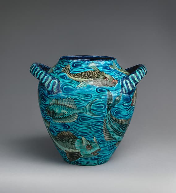 Vase, by William De Morgan