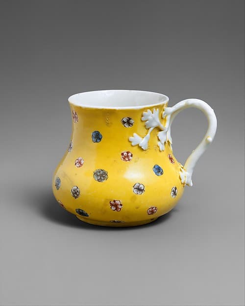 Mug, by Saint-Cloud factory