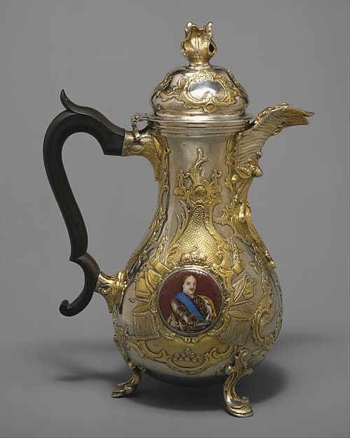 Coffeepot (part of a set), by Johan Henrik Blom