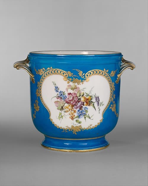 Bottle cooler from the Louis XV service (seau à bouteille), by Vincennes Manufactory