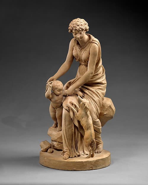 Fidelity, the Mother of Constant Love, by Augustin Pajou
