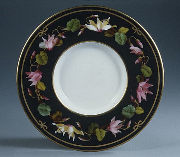 Saucer, by Jean-Baptiste-Edouard Honoré