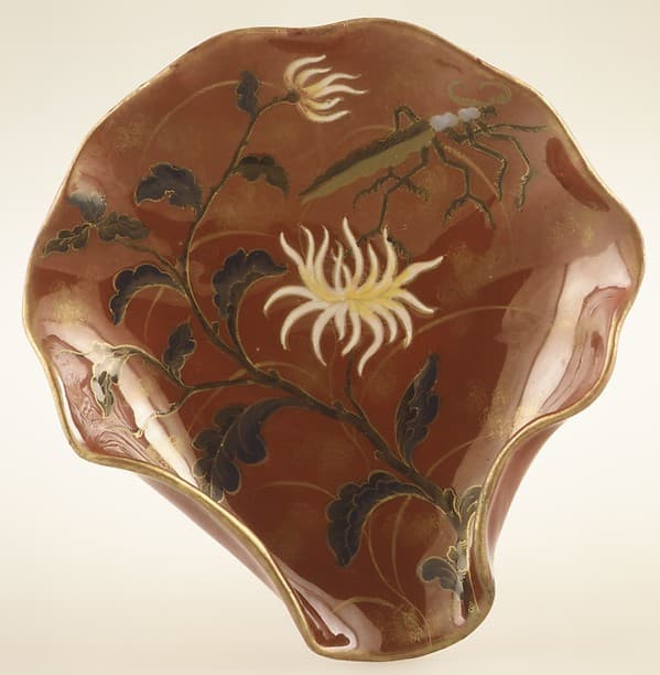 Dish, by Emile Gallé