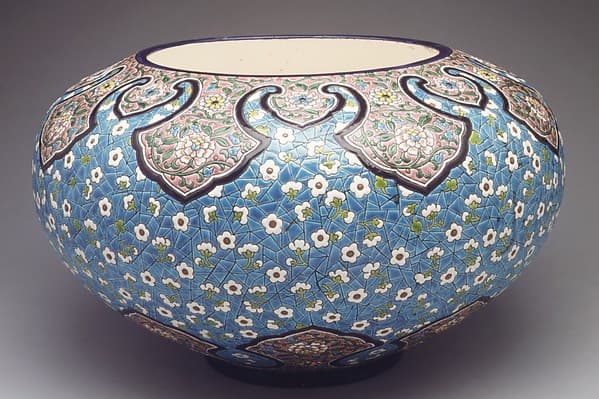 Jardinière, by Longwy Manufactory