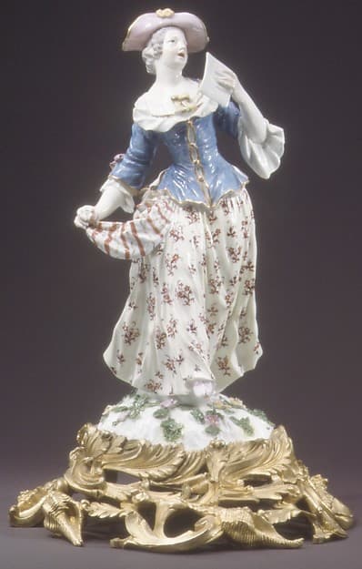 Dancing Woman, by Meissen Manufactory