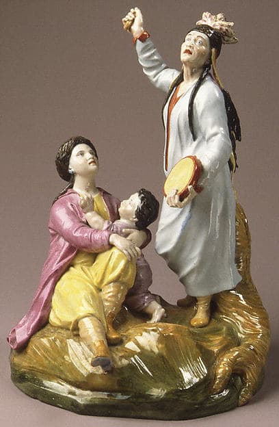 Female Shaman, by Imperial Porcelain Manufactory, St. Petersburg