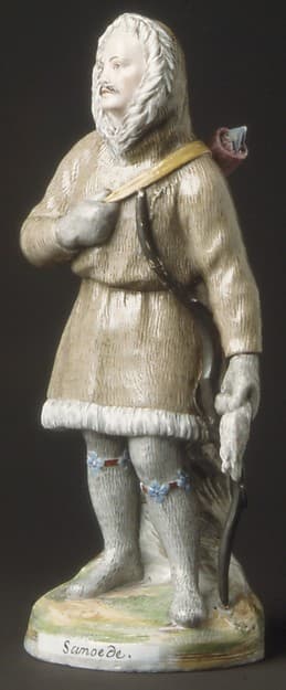 Samoyed Man, by Imperial Porcelain Manufactory, St. Petersburg