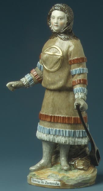 Samoyed Woman, by Imperial Porcelain Manufactory, St. Petersburg