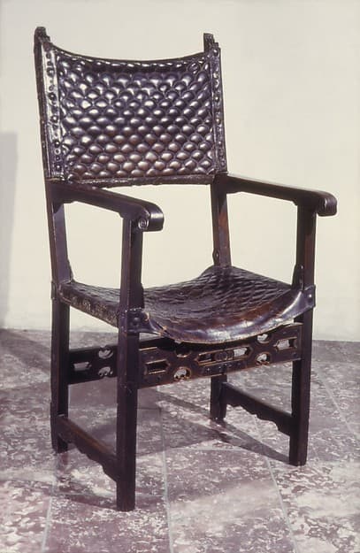 Folding armchair