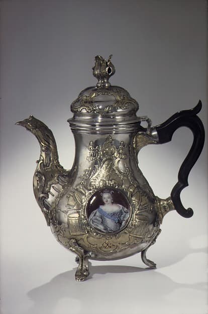 Teapot (part of a set), by Johan Henrik Blom