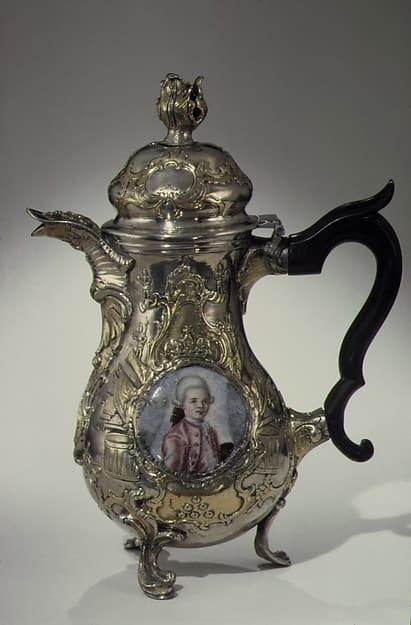 Cream jug (part of a set), by Johan Henrik Blom