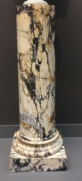Pedestal, by Augustin Pajou